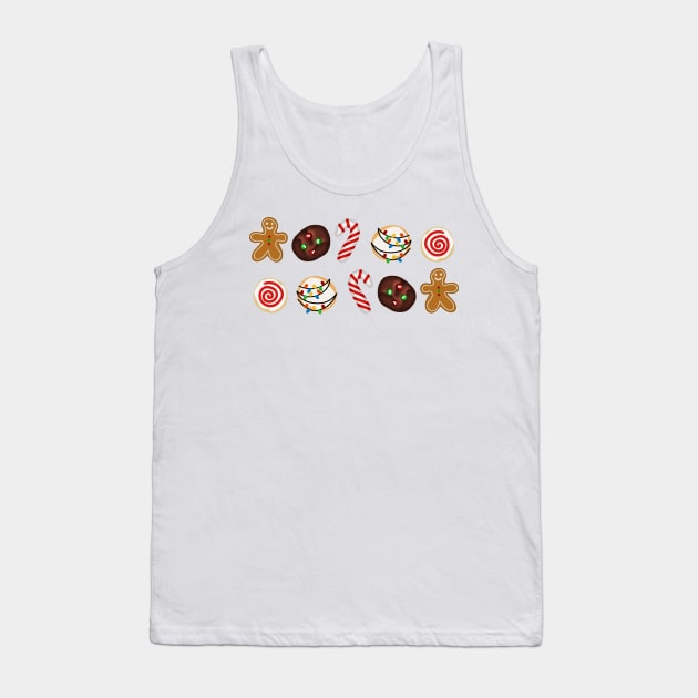 Christmas Cookies Tank Top by Xinoni